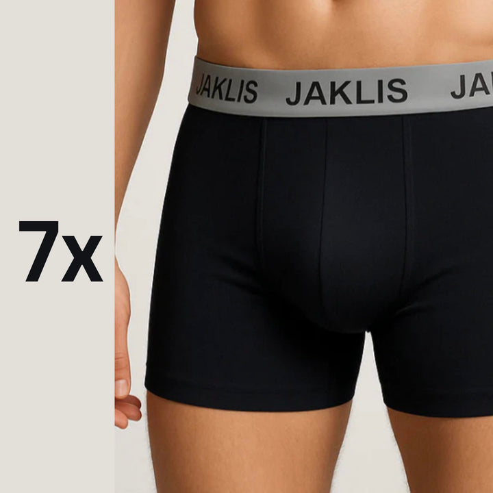 Men’s Full Week Long Boxer Bundle - 7 Pieces | باقة بوكسر طويل رجالي للأسبوع