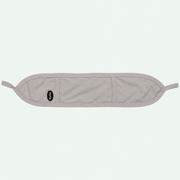 Baby 100% cotton belly band — gray — one size up to 2 years