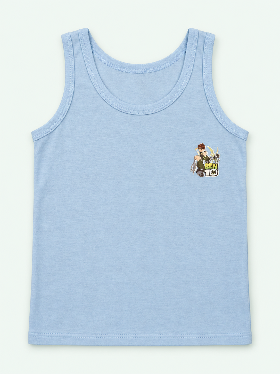 Blue – Kids' 100% Cotton Tank