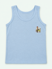 Blue – Kids' 100% Cotton Tank