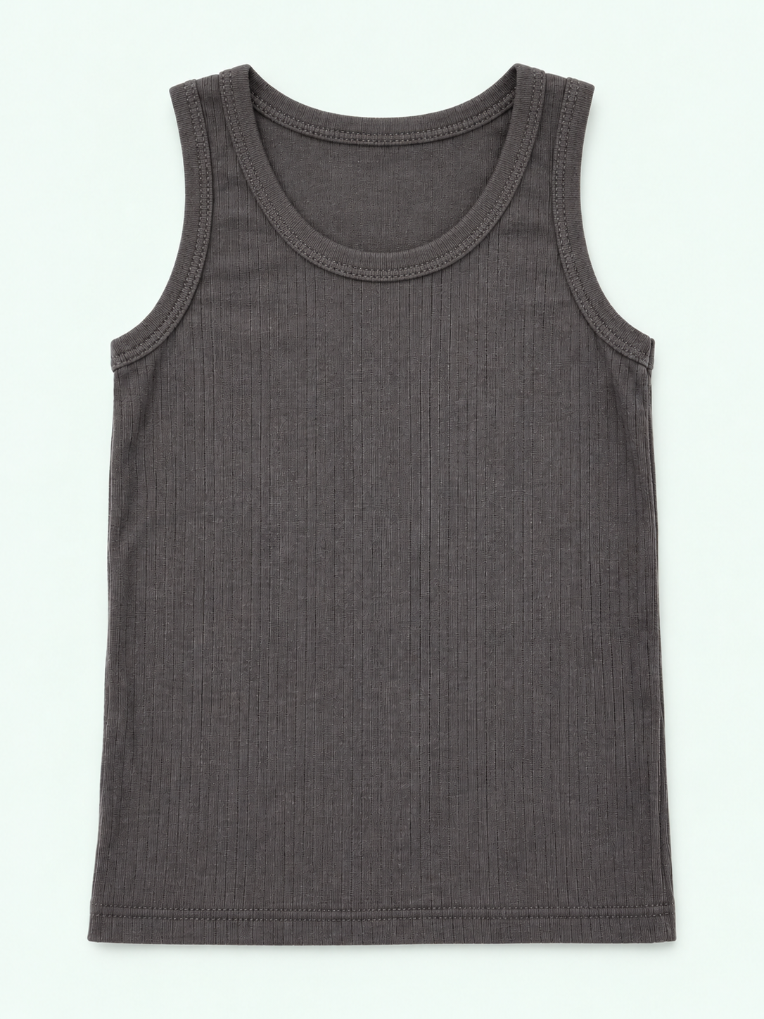 Charcoal – Kids' 100% Cotton Tank