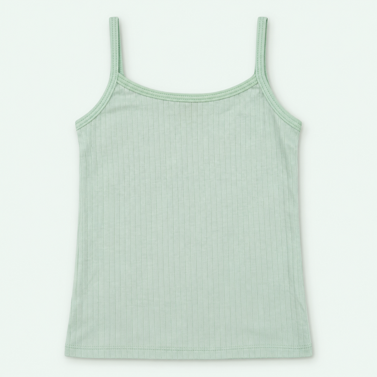 Mint Kids’ Ribbed 100% Cotton Camisole | أندرشيرت أطفال مضلع قطن 100%