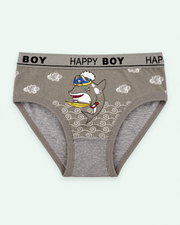 Boys Pirate Shark briefs - Gray