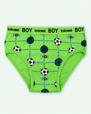 Boys Football briefs - Green