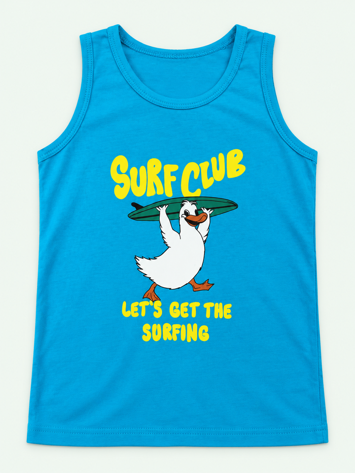 Turquoise – Kids' 100% Cotton Tank