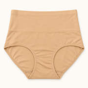 Beige high-waist slips. One piece.