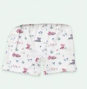 Girls’ Bunny-Print Boxer Briefs - 2 Pieces, view 2