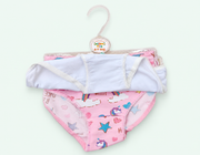 Girls’ Unicorn-Print Briefs - 2 Pieces, view 2