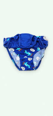 Boys’ Blue Skating Dinosaur Briefs - 2 Pieces, view 2