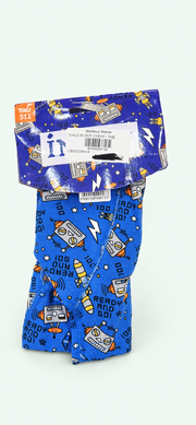 Boys’ Blue Robot-Print Boxer Briefs, view 2