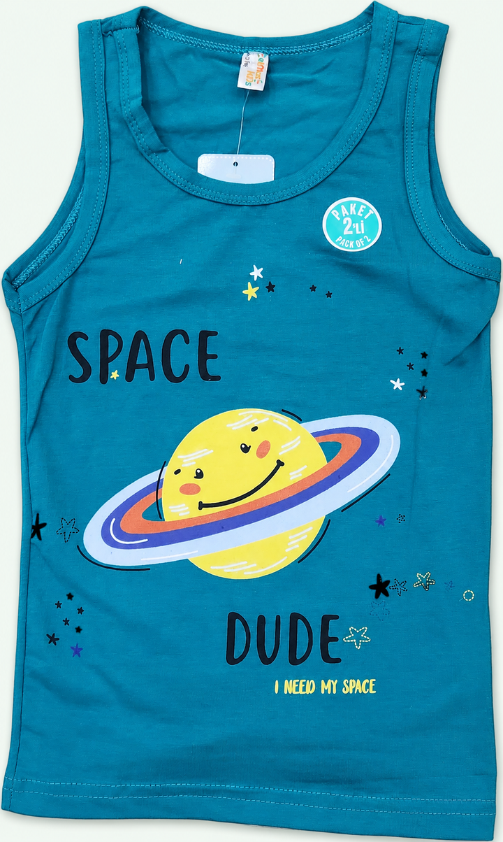 Kids’ Space Dude Tank Undershirt, view 1