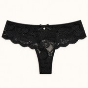 Black lace slips, One Size. One piece.
