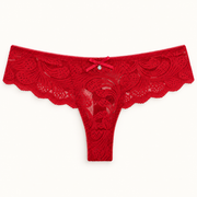 Red lace slips, One Size. One piece.