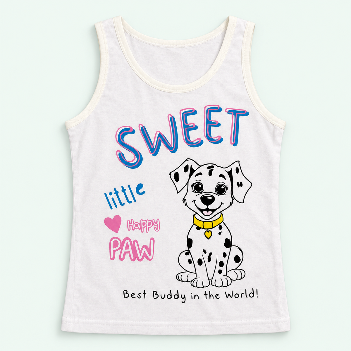 sweet-puppy-tank white